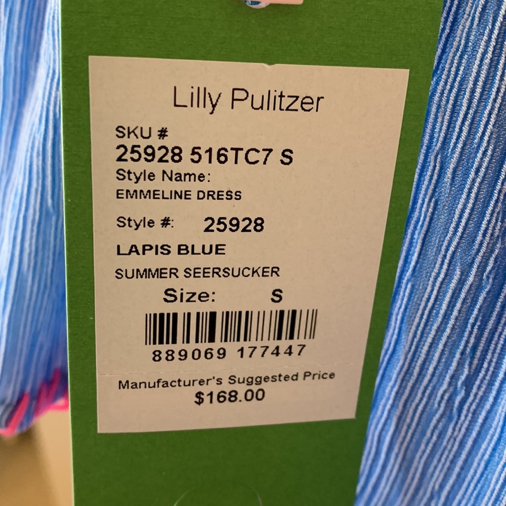 Lilly Pulitzer Emmeline Dress. New with tags. Size Small - Picture 6 of 7